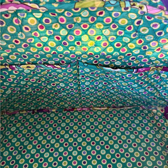 Vera Bradley Heather Purple Paisley Weekender Bag - Picture 7 of 8